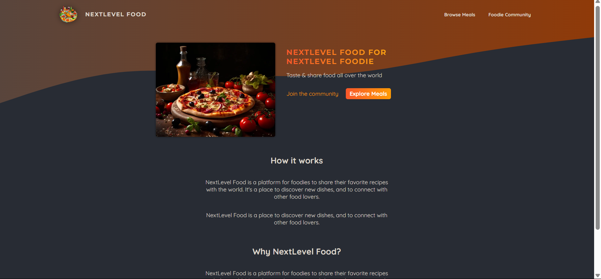 Recipia - Recipe Sharing App
