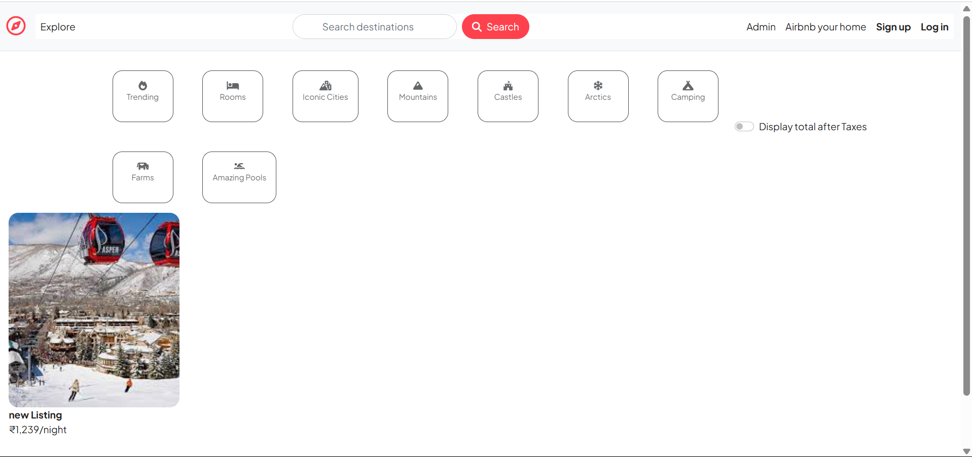 Wonderlust - Travel Booking App